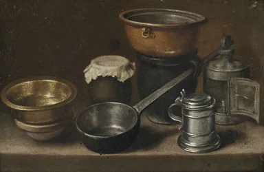 Still Life with Kitchen Utensils